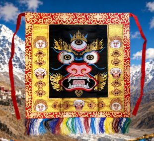 瑪哈嘎拉法座前飾布